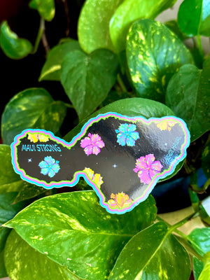 Maui Strong Sticker *Limited Edition* 5 Pack - PROCEEDS GO TO MAUI - H. Hawaii