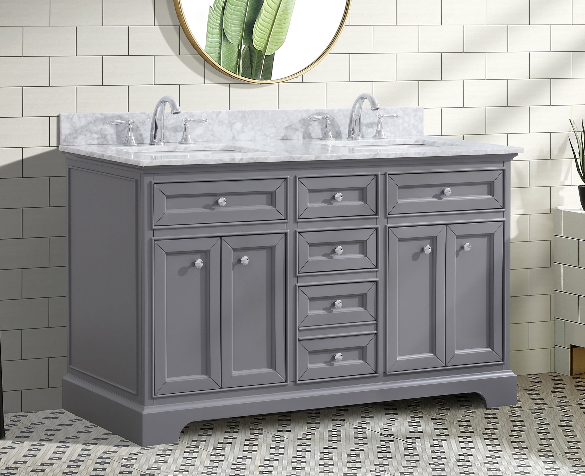 55 Bathroom Vanity Top