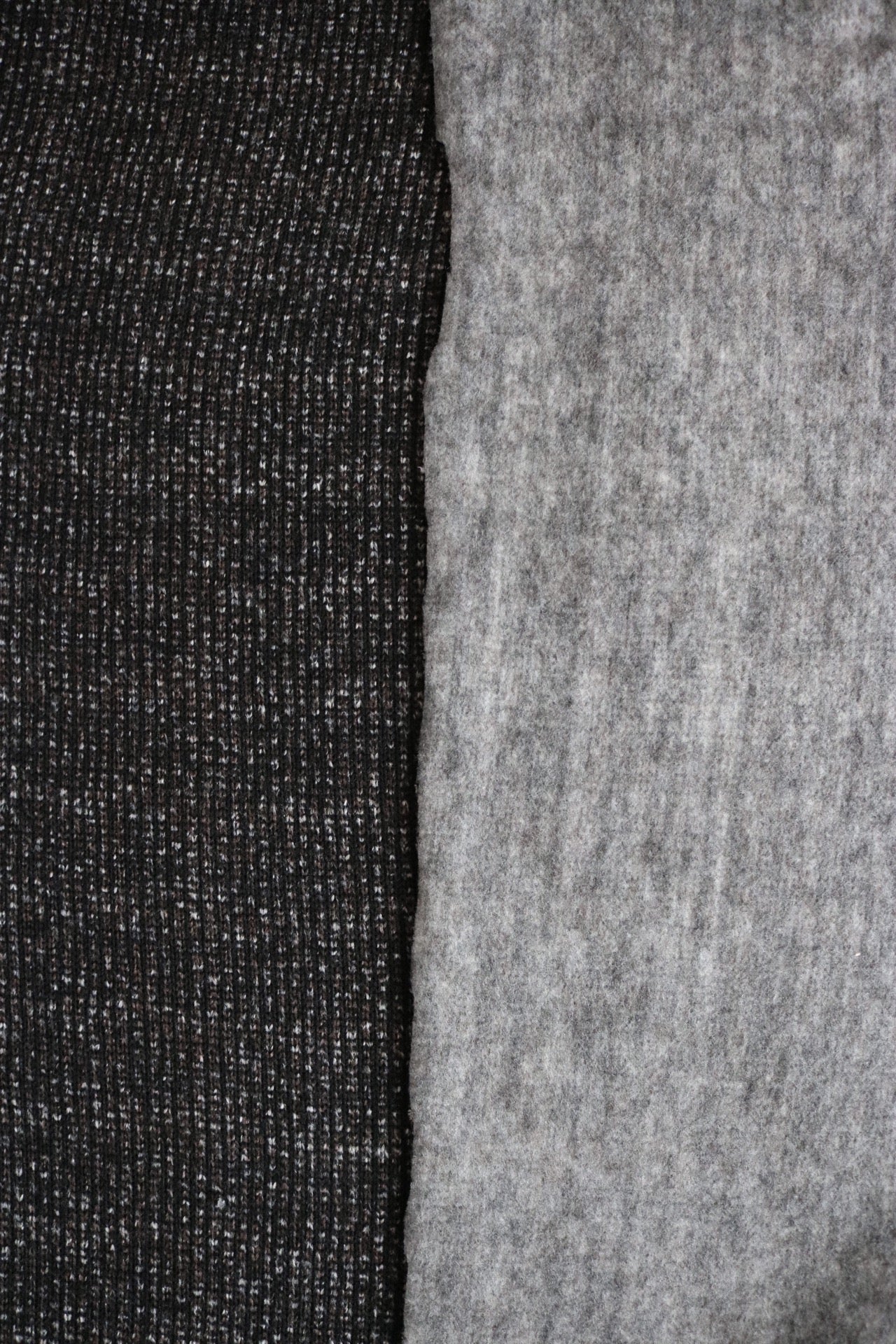 Black Bristol Luxe Sweater Fleece | Surge Fabric Shop