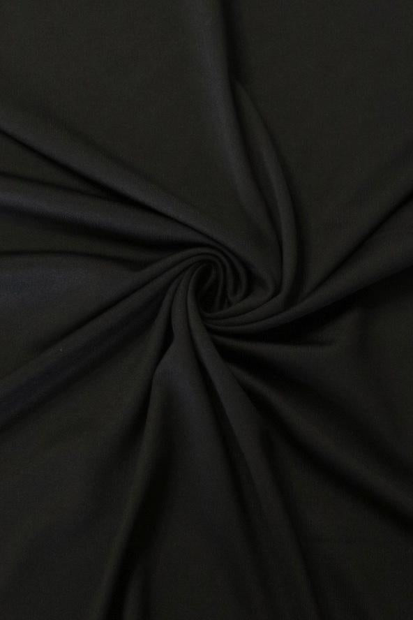 Black Matte Circular Knit | Surge Fabric Shop