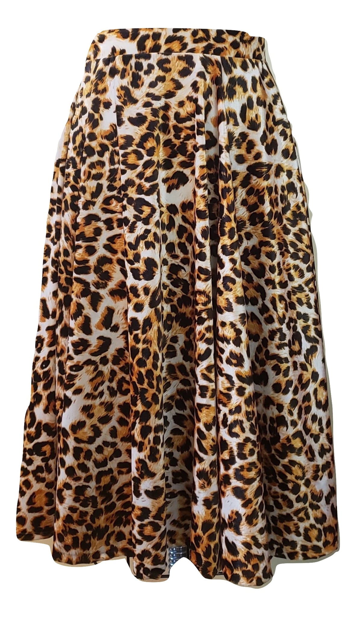 Ethel Skirt in Leopard – Retro Peaches