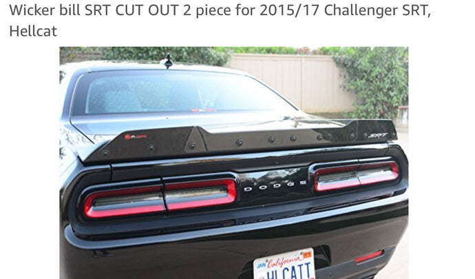 dodge challenger hellcat spoiler freddycustomz dodge challenger hellcat spoiler