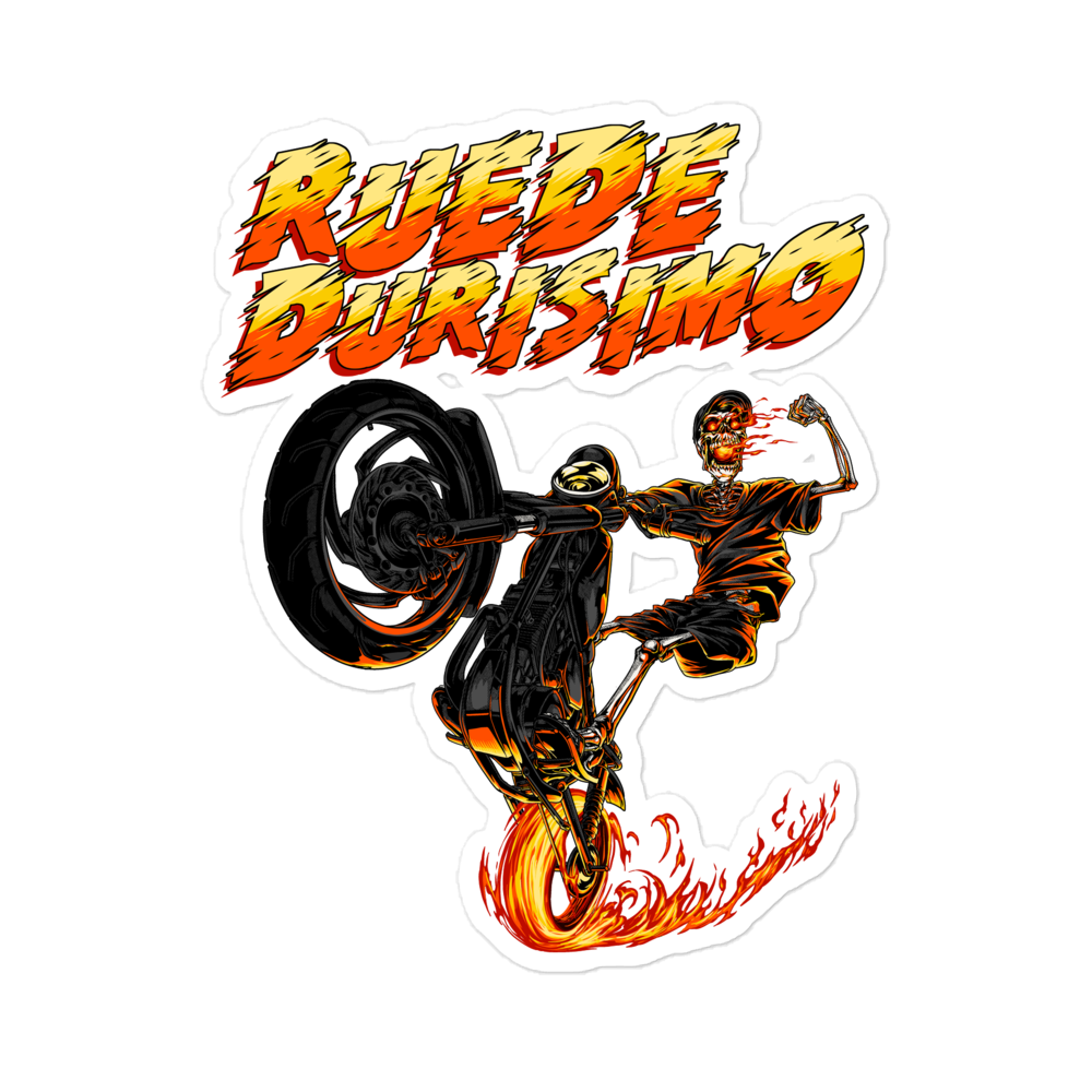 Ruede Durisimo Bubble-free Stickers– Dominican Girlfriend