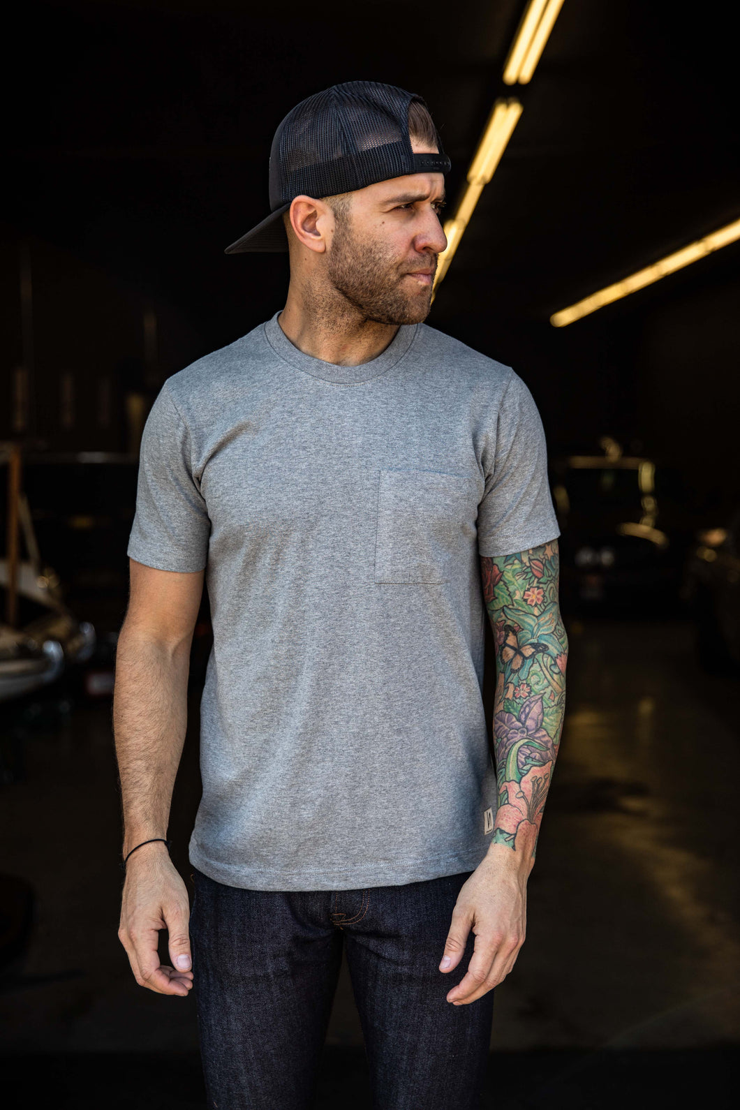 nudie jeans kurt worker tee