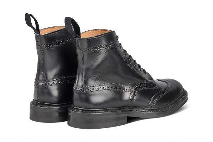 Addict Clothes - Horsehide Engineer Boot - Black