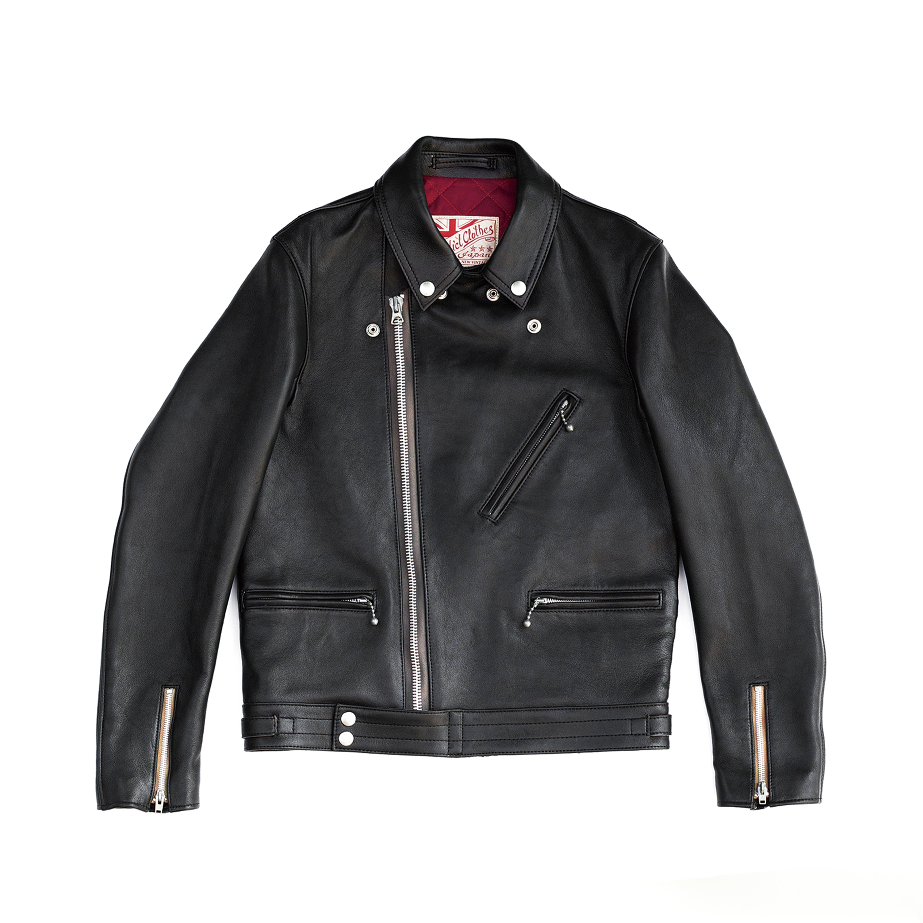 ADDICT Clothes - Double Riders Jacket - Horsehide Leather