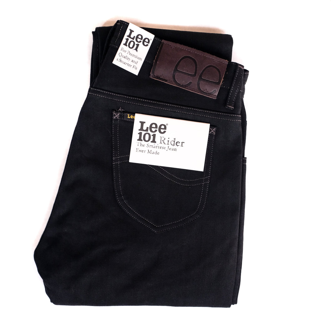 Lee 101 - Rider - 13oz Black Selvedge – ButterScotch LB