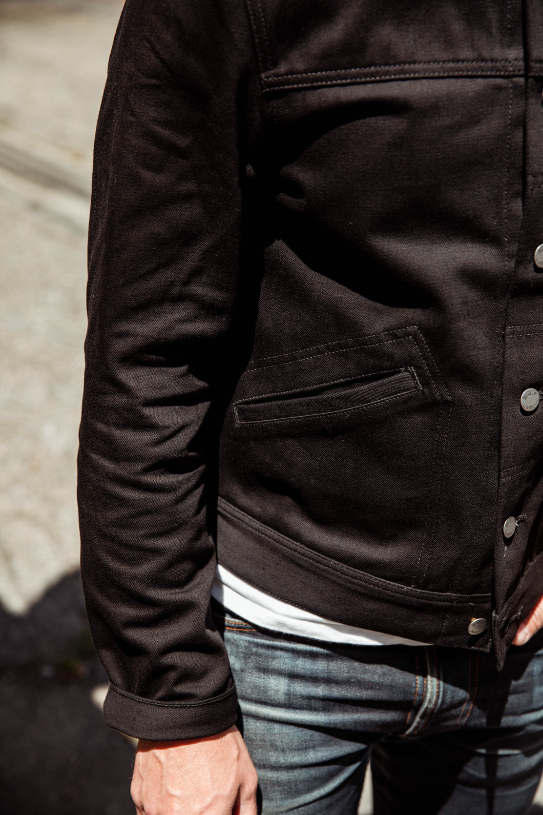 tommy black jacket