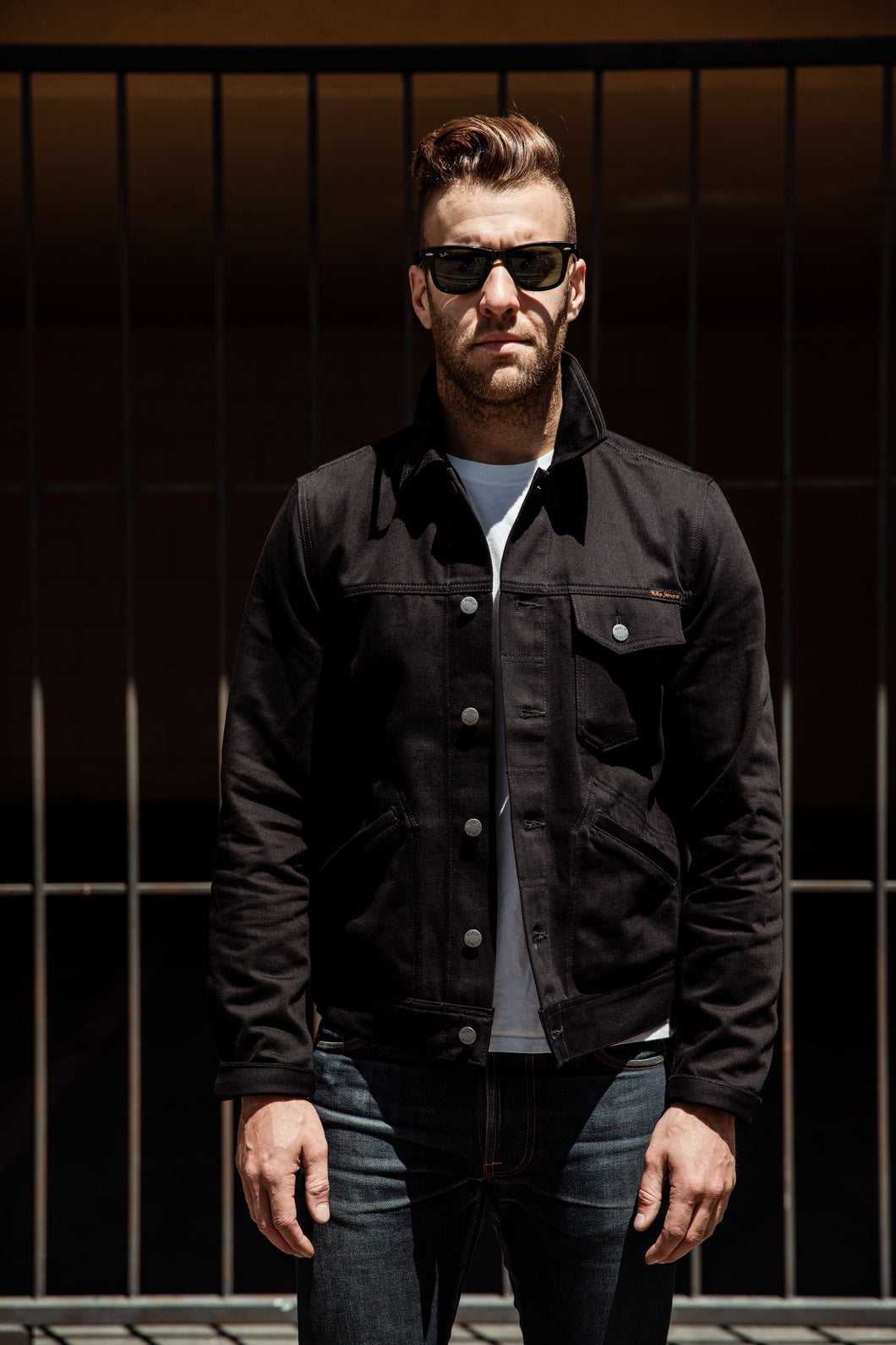 Nudie - Tommy Denim Jacket - Dry Black 