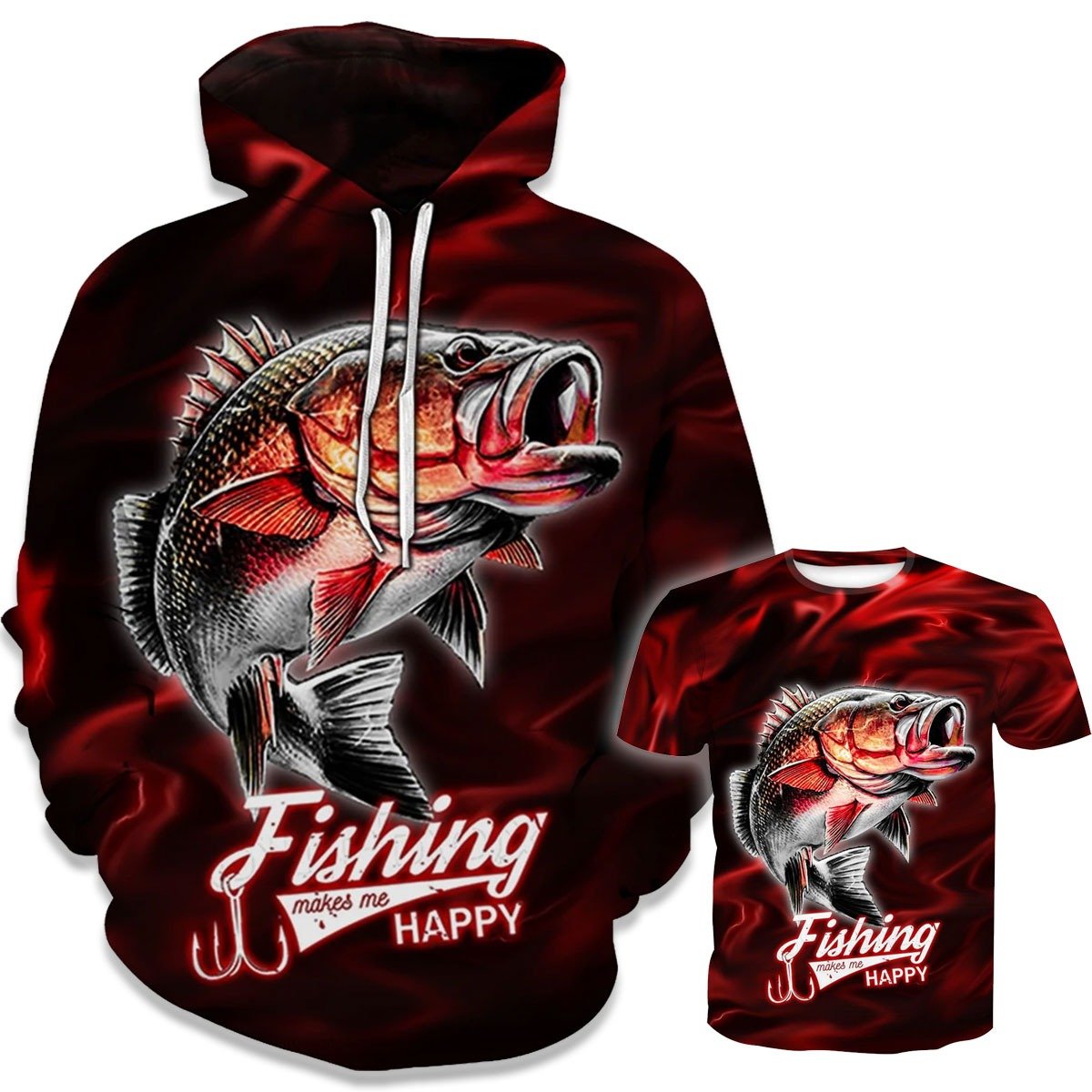 Fishaholic - Fishing Lover B-S L / Hoodie