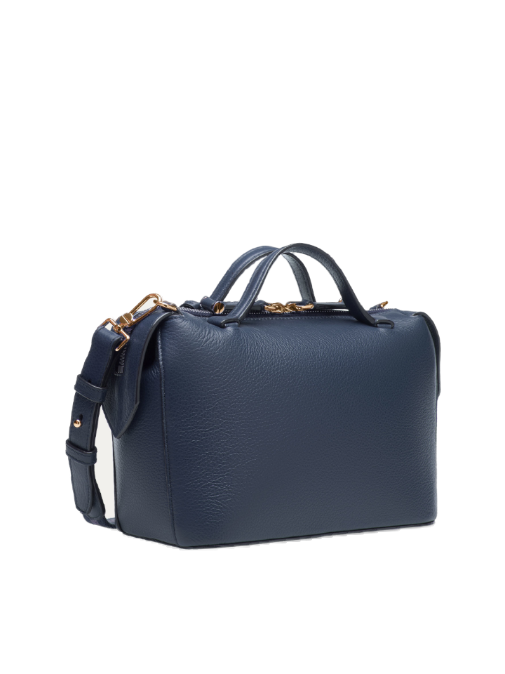 Bally Kissen 284515397 Small Bowling Bag Navy – Balilene