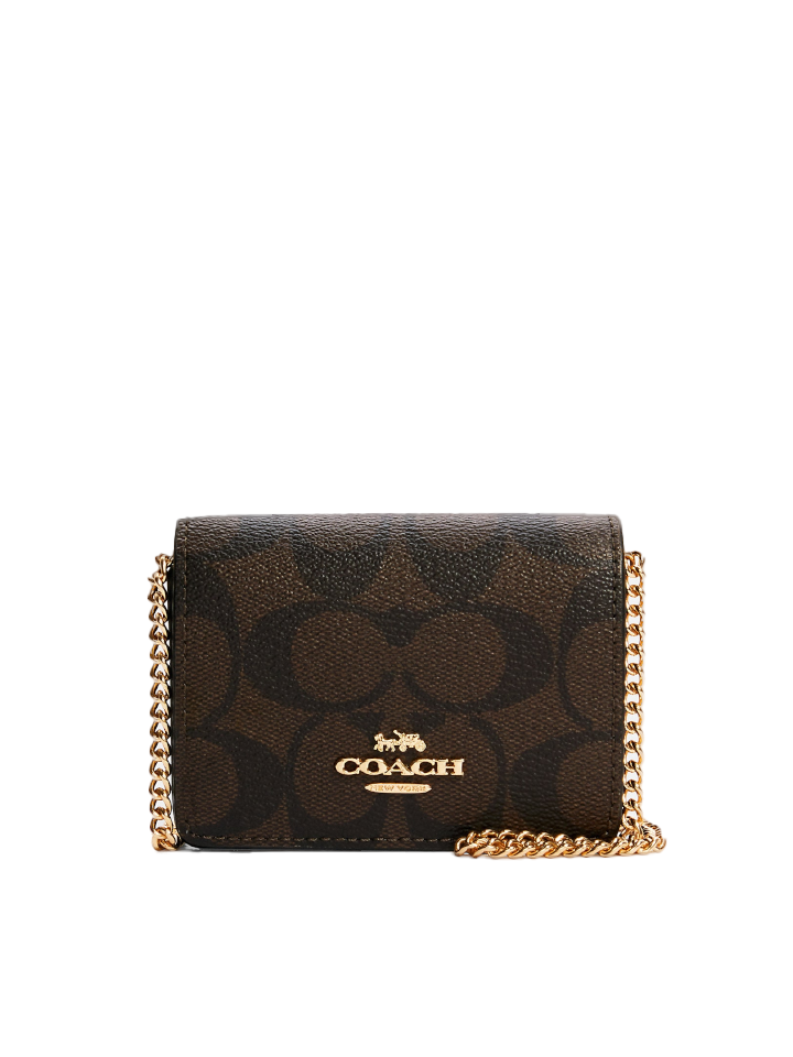 coach small purse wallet