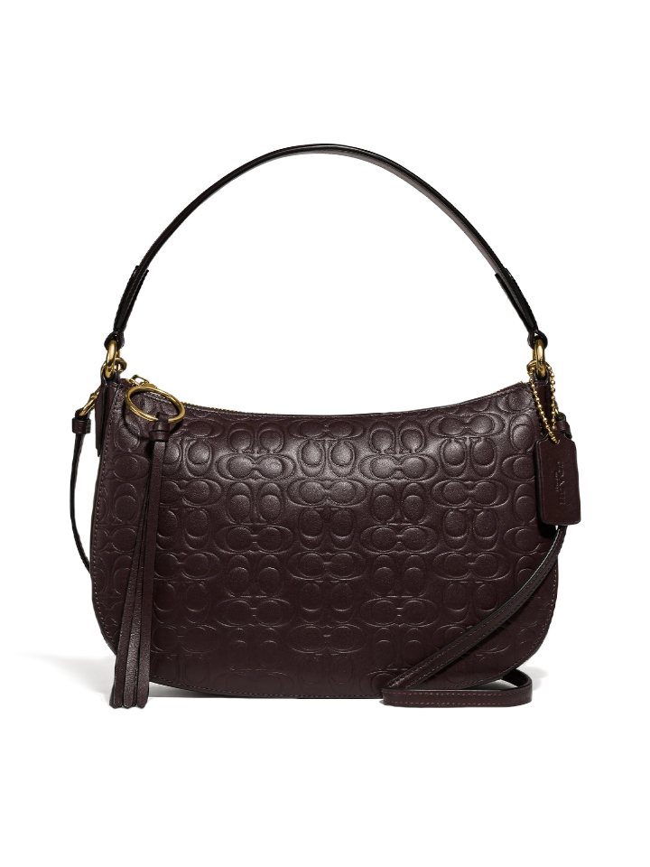 coach sutton crossbody oxblood