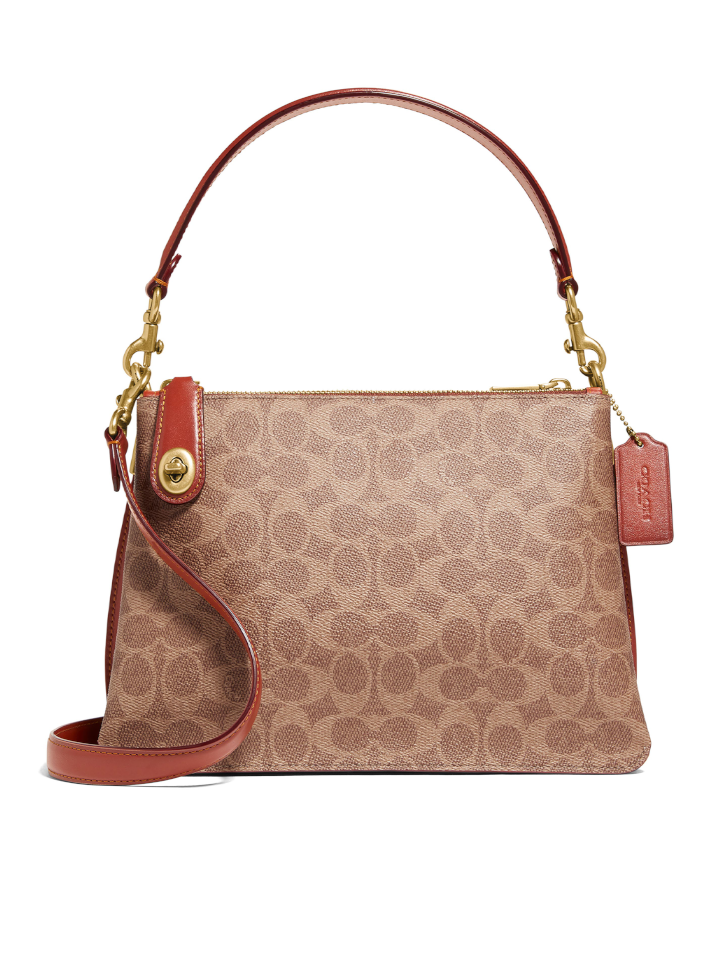 coach turnlock clasp satchel