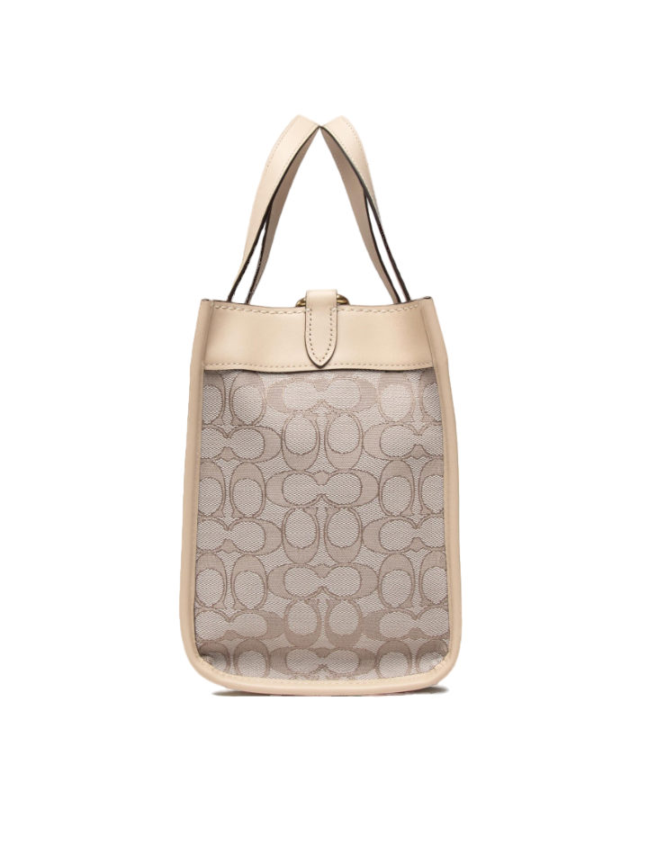 coach jacquard tote