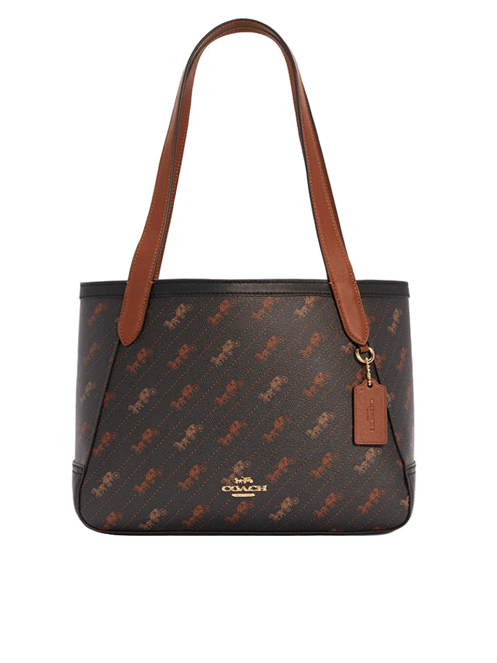 coach horse and carriage tote 27