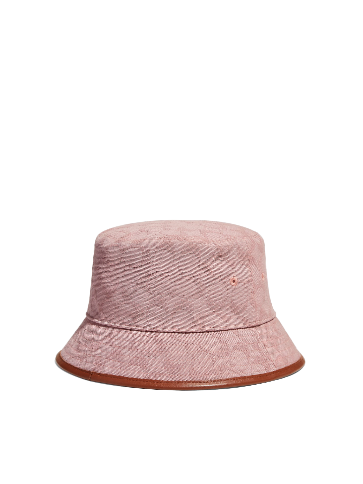 Coach C8885 Signature Jacquard Bucket Hat In Organic Cotton And Recycl –  Balilene