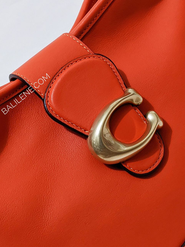 Coach Tali Bucket Bag Red Orange – Balilene