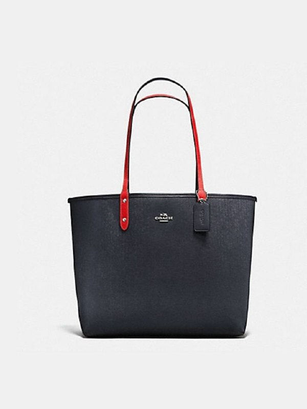 Coach F58293 Reversible City Tote Denim Midnight – Balilene