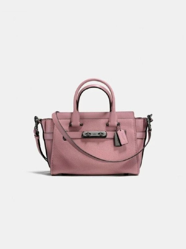 dusty rose coach purse