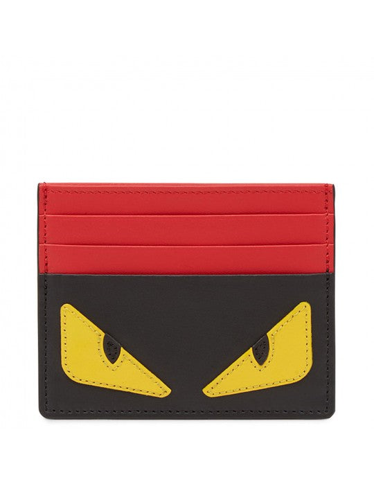 fendi logo card holder