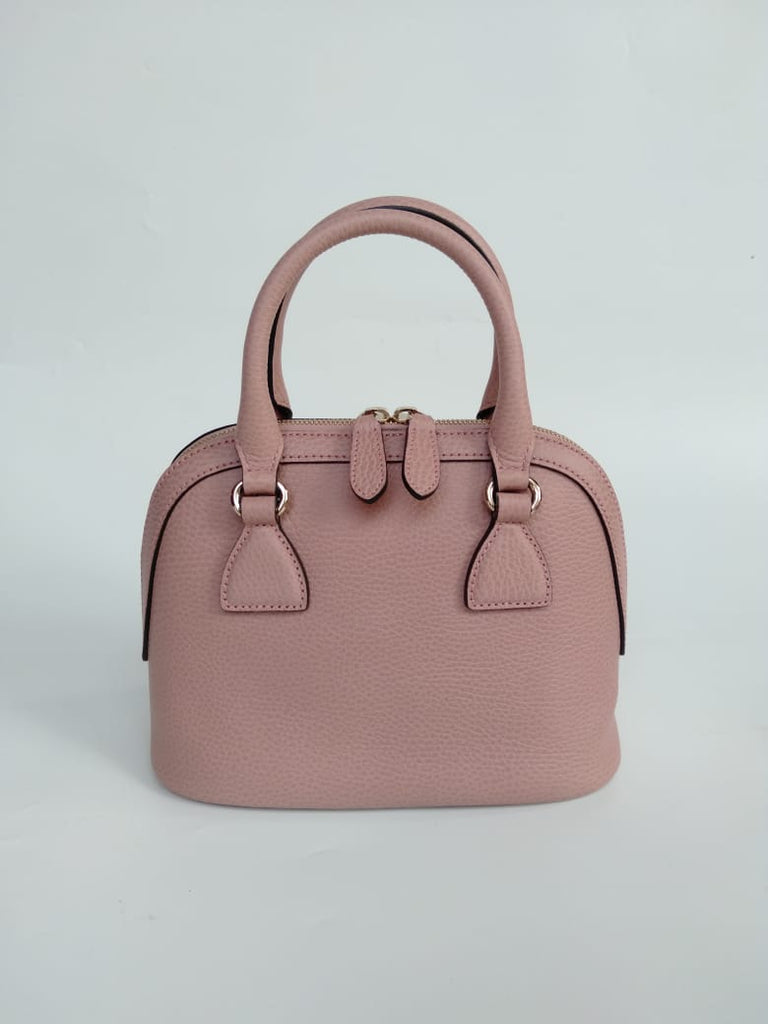 gucci leather satchel