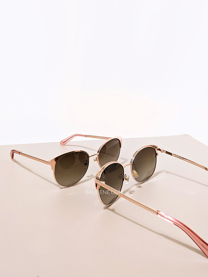 Kate Spade Kaydee Rose Gold Sunglasses – Balilene