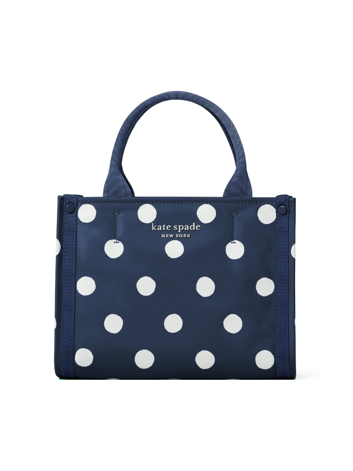 Kate Spade The Little Better Sam Sunshine Dot Mini Tote Rich Navy Mult –  Balilene