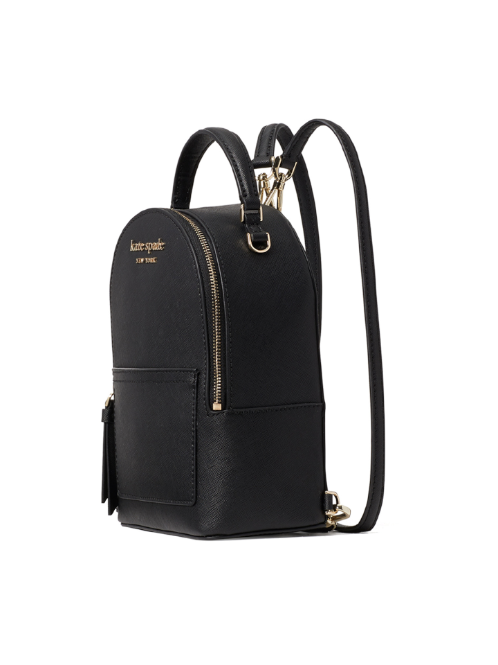 Kate Spade WKRU5984 Cameron Mini Convertible Backpack Bag Black – Balilene