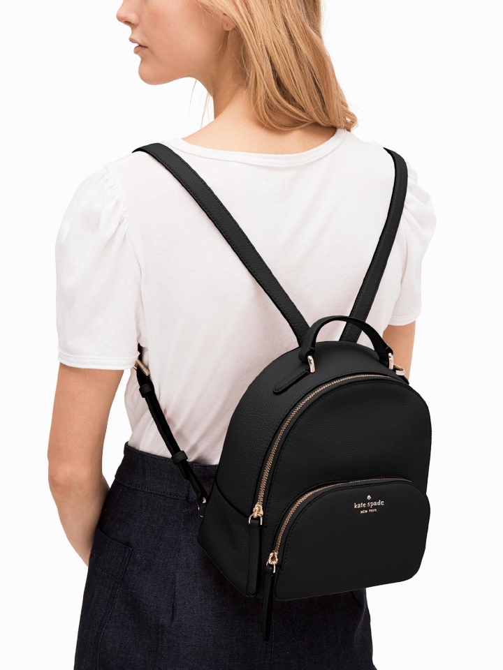 Kate Spade Wkru5946 Jackson Medium Backpack Black – Balilene