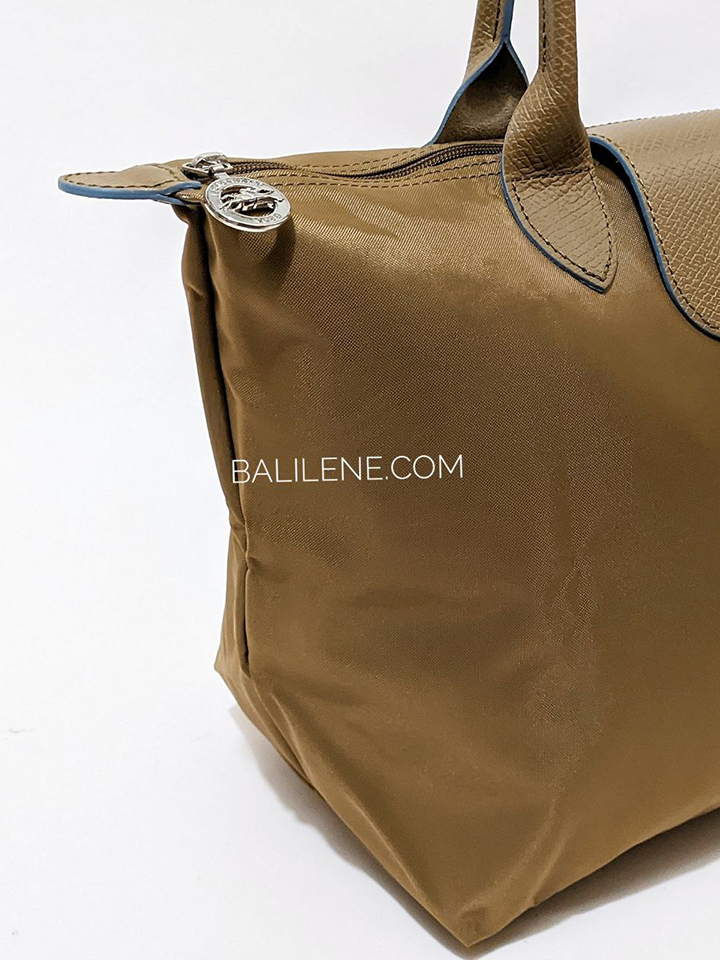 Longchamp Le Pliage Club Shoulder Bag Small Beige/Khaki – Balilene