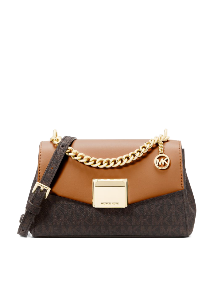 Michael Kors Ava Mini Saffiano Crossbody Màu Đỏ Logo Vàng 32F5GAVC1L xách  tay chính hãng giá rẻ bảo hành dài  Túi xách  Senmix