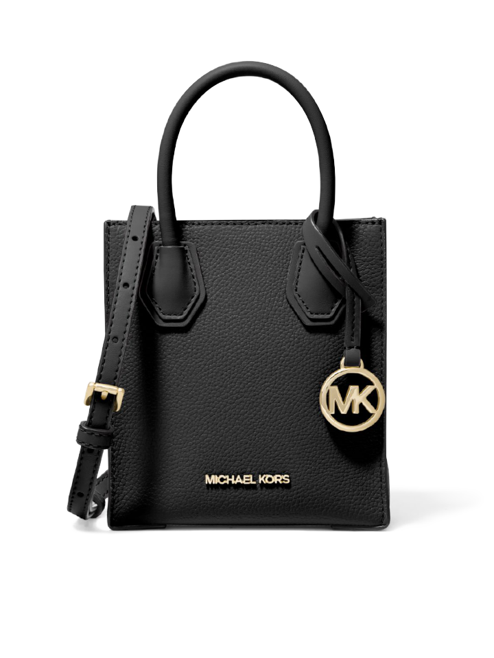 michael kors blue tote purse