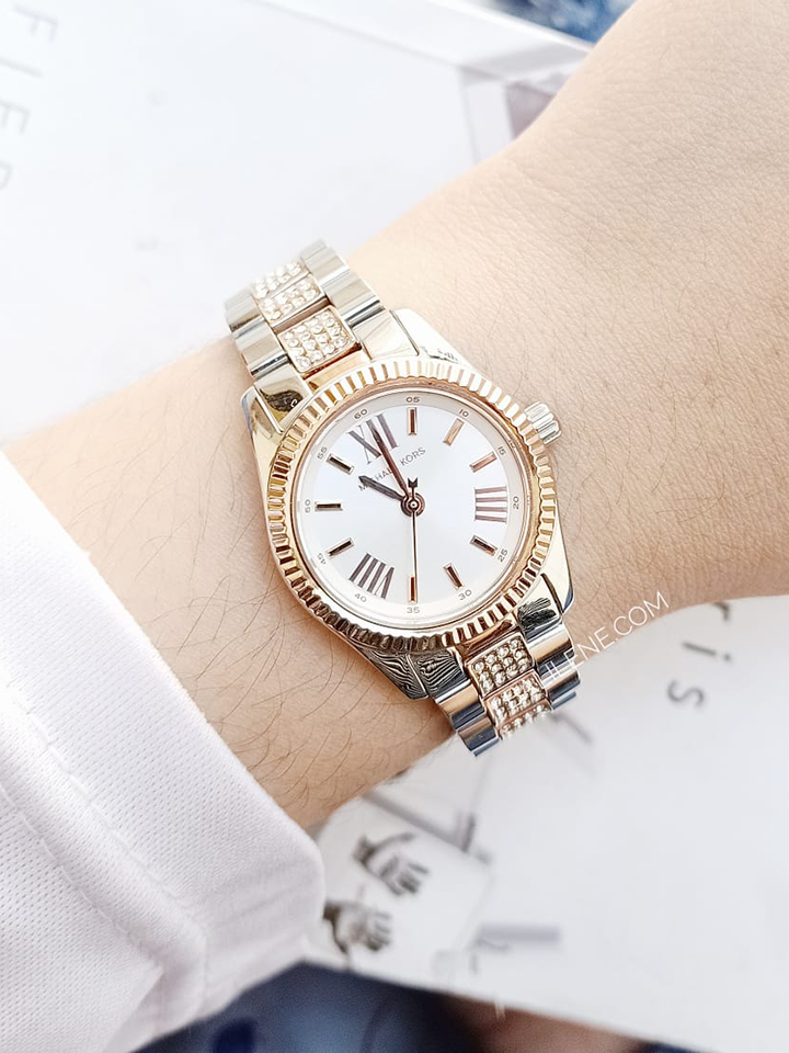 Petite Lexington GoldTone Watch Michael Kors  lupongovph