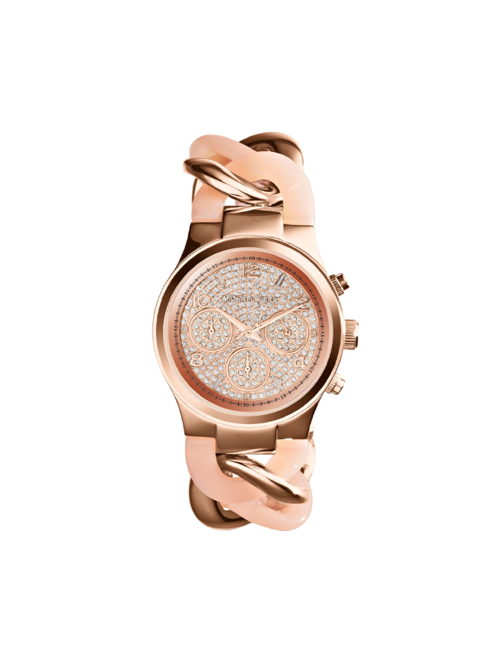 michael kors runway ladies watch