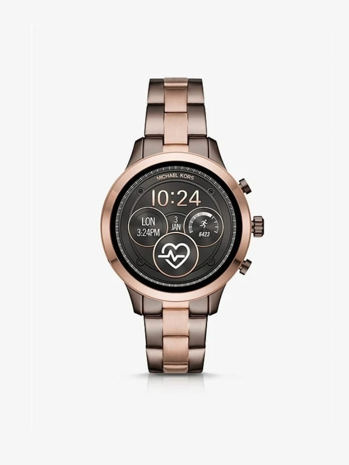 michael kors rose gold watch smartwatch