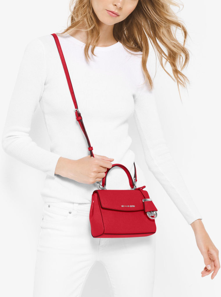 michael kors bright red