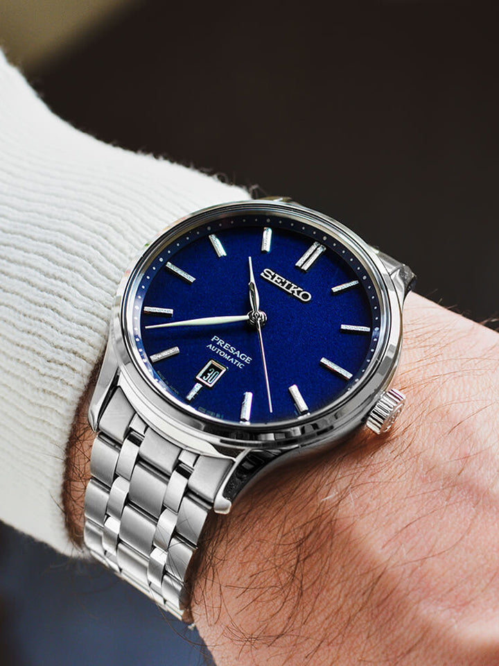 Jam Tangan Seiko Presage SRPD41J1 Zen Garden Automatic Blue Dial – Balilene