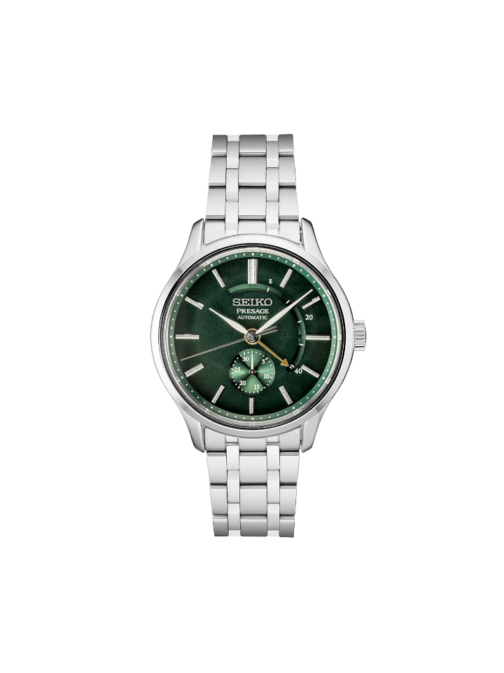 Seiko Presage SSA397J1 Automatic Green Dial Men's Stainless Steel Watc –  Balilene