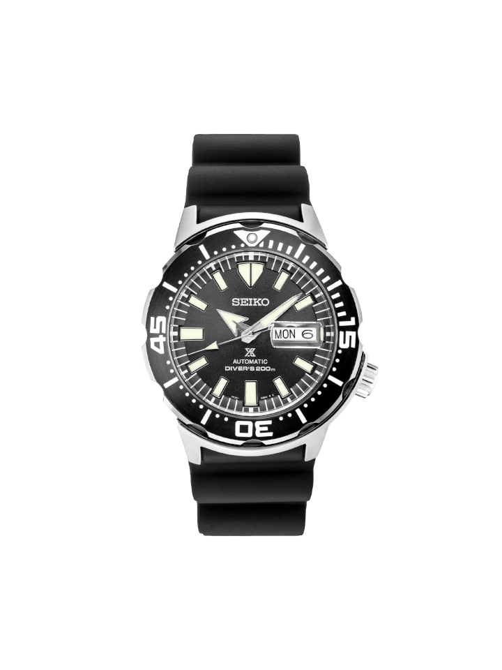 Jam Tangan Seiko Prospex SRPD27K1 Auto Divers 200M Black Rubber Strap –  Balilene