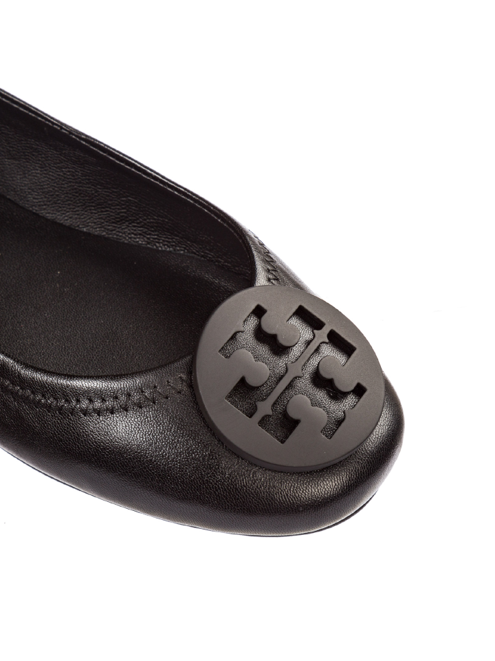 Tory Burch 49350 Minnie Travel Ballet Perfect Black Size 8 – Balilene