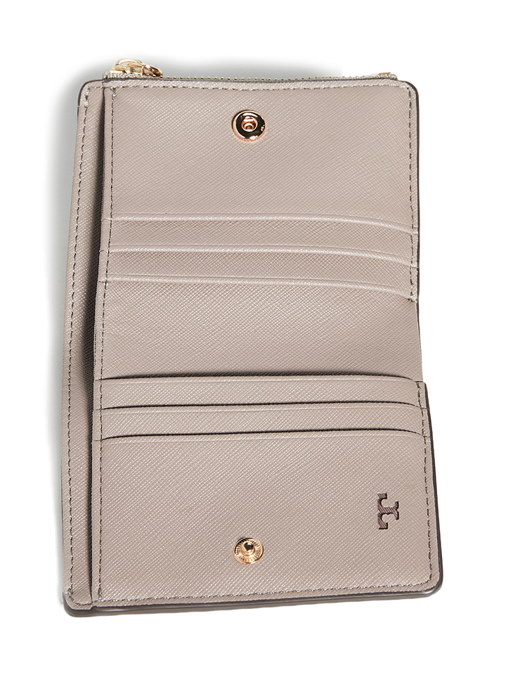 Tory Burch 54449 Robinson Mini Wallet Gray Heron – Balilene