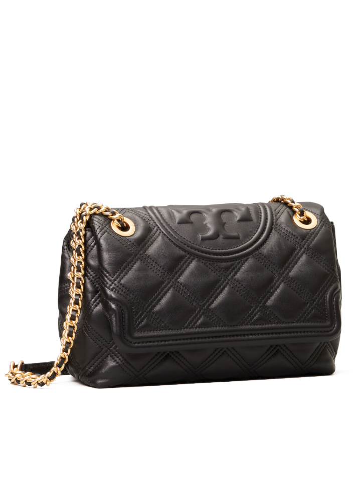 Tory Burch Fleming Soft Convertible Shoulder Bag Black – Balilene