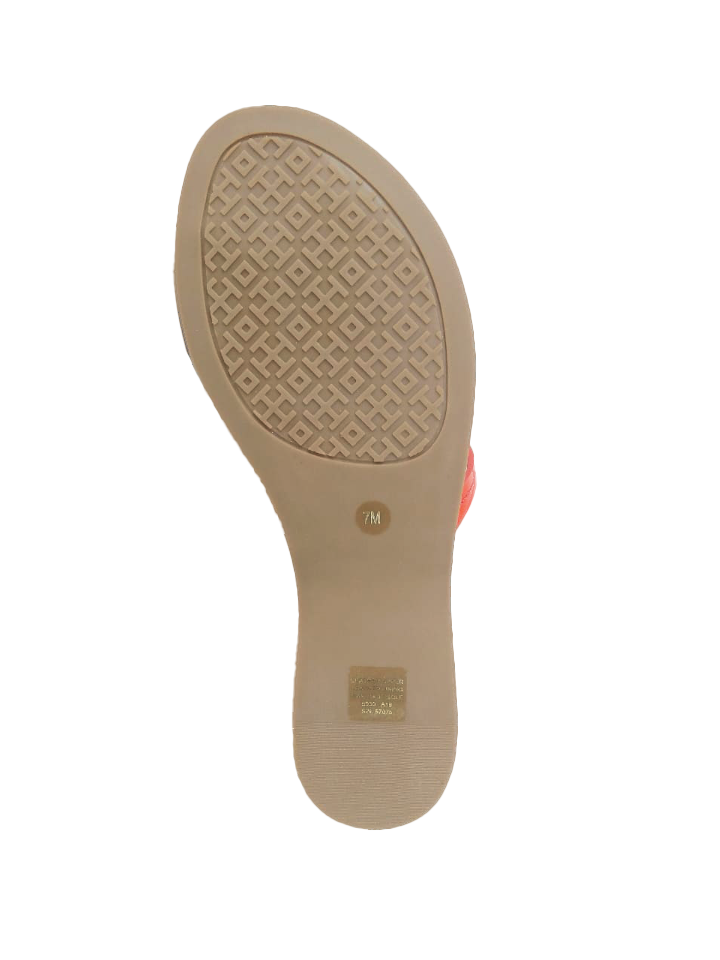 Tory Burch 57075 Veg Leather Mini Miller Flat Thong Samba Sandals – Balilene