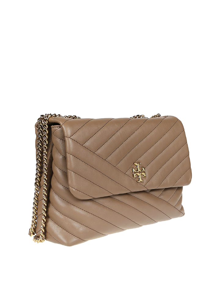 tory burch kira chevron convertible shoulder bag classic taupe