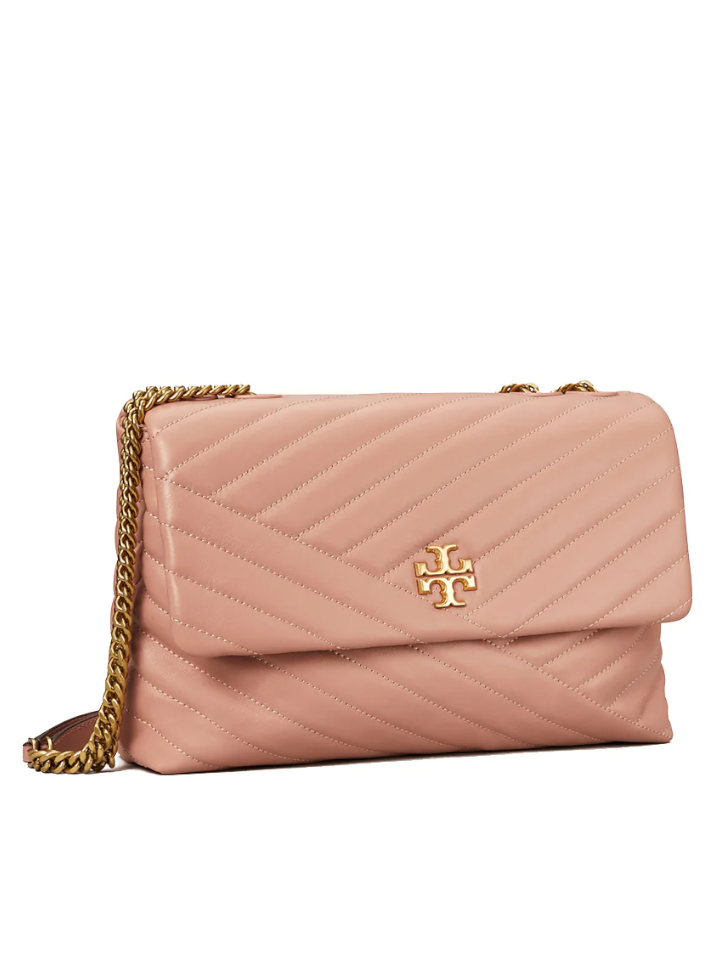 Tory Burch 58465 Kira Chevron Convertible Shoulder Bag Meadowsweet –  Balilene