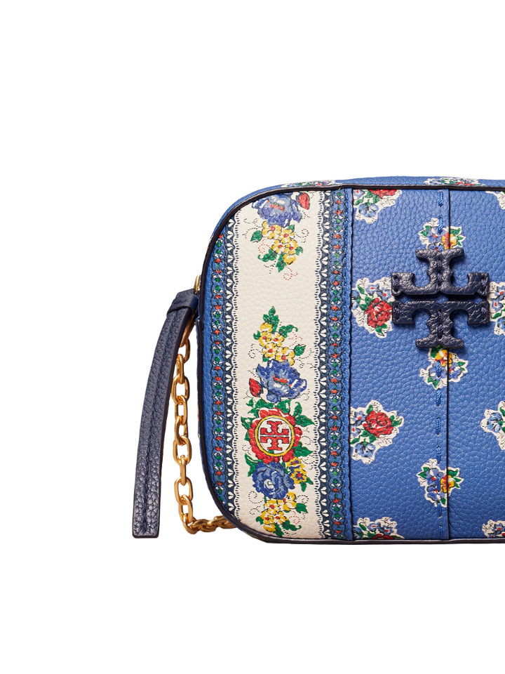 mcgraw floral camera bag