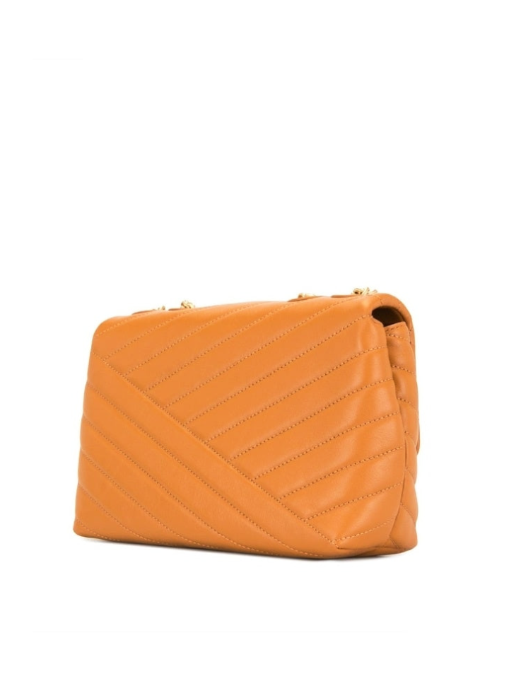 Tory Burch 64963 Kira Chevron Small Convertible Shoulder Bag Squash –  Balilene