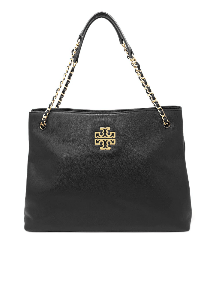 Tory Burch Britten Triple Compartment Tote In French Gray | lupon.gov.ph