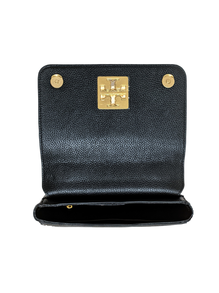 Tory Burch Britten Medium Adjustable Shoulder Bag Black – Balilene